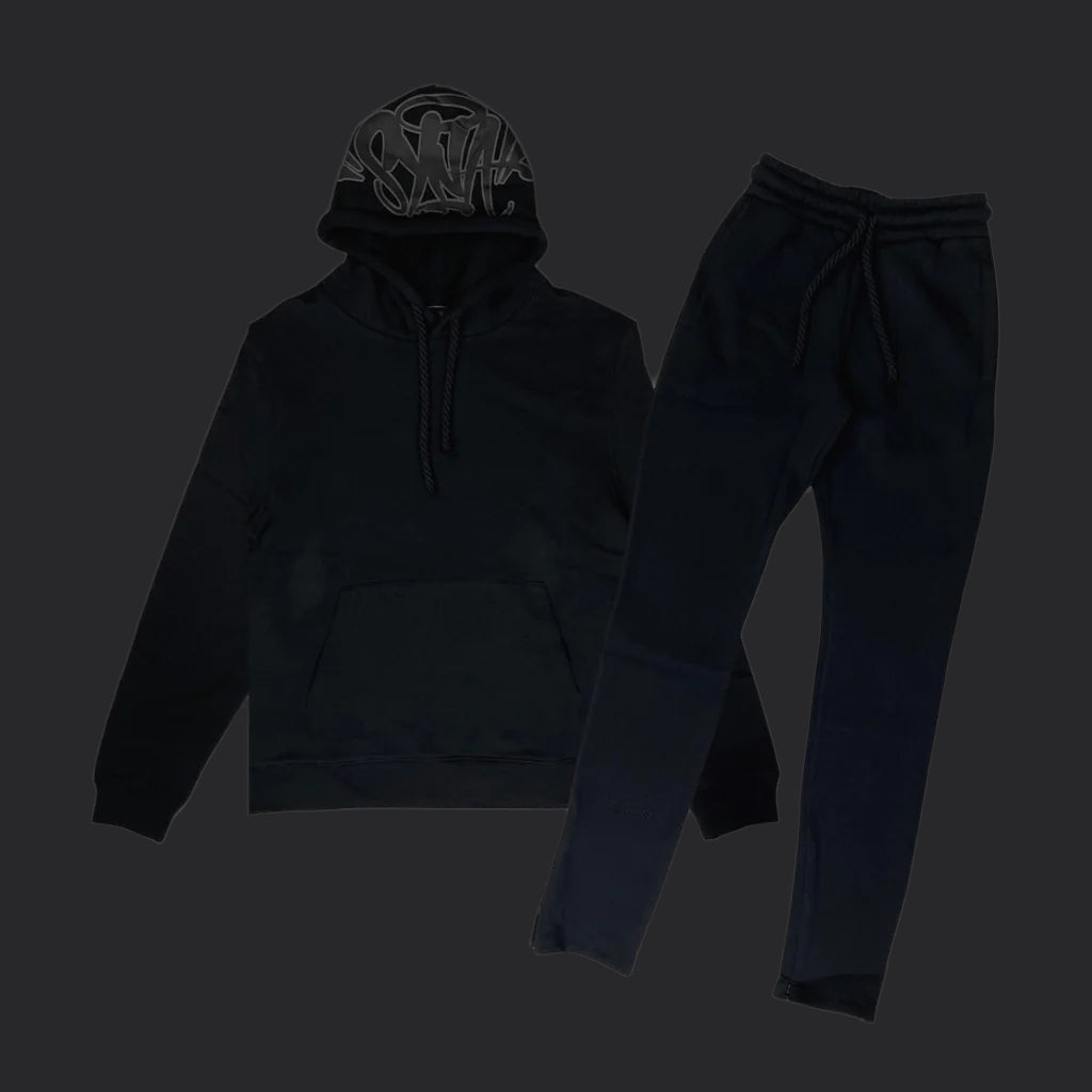 Syna World Logo Tracksuit- Black