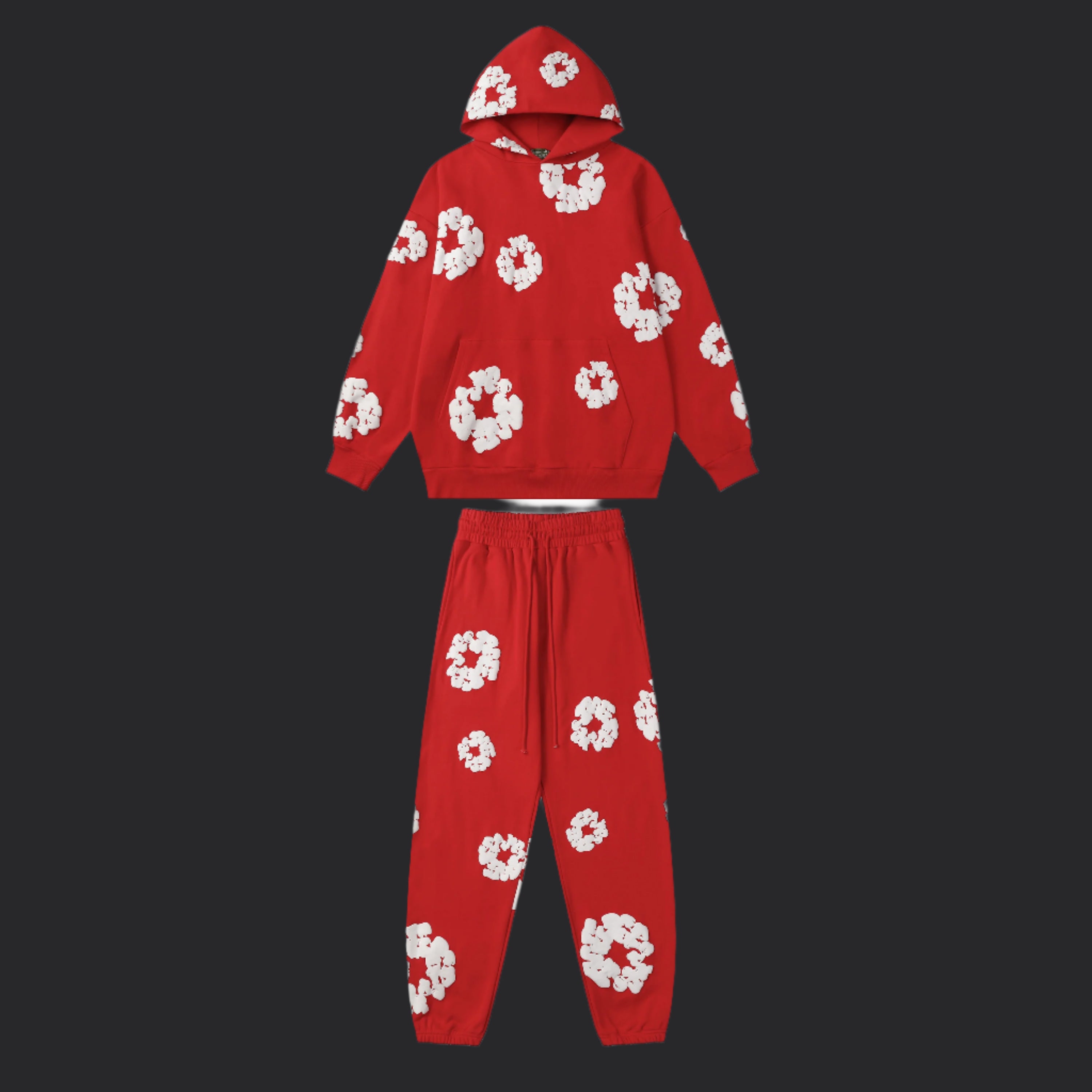 Denim Tears Tracksuit- Red