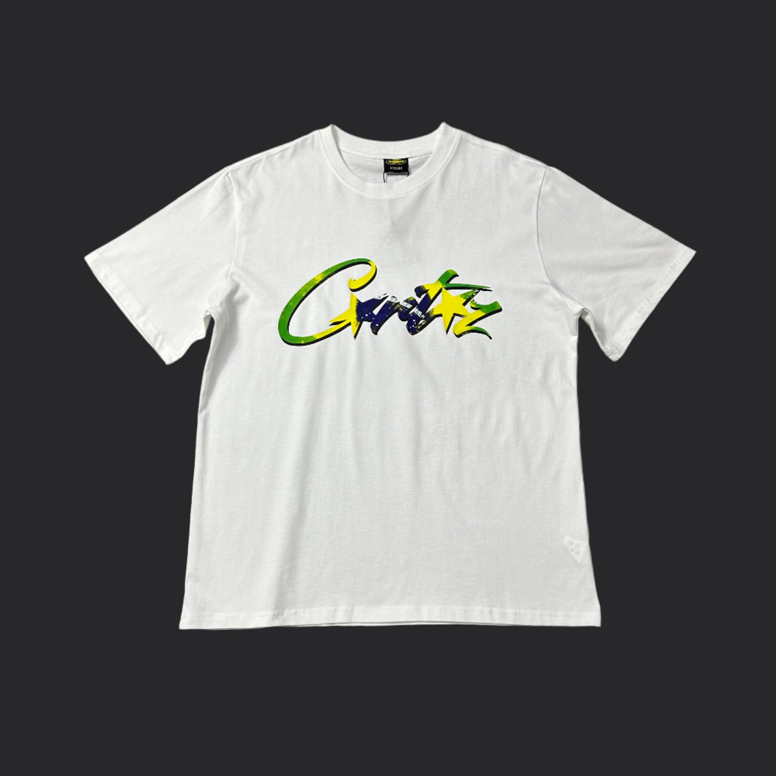 Corteiz Brazil Tee- White