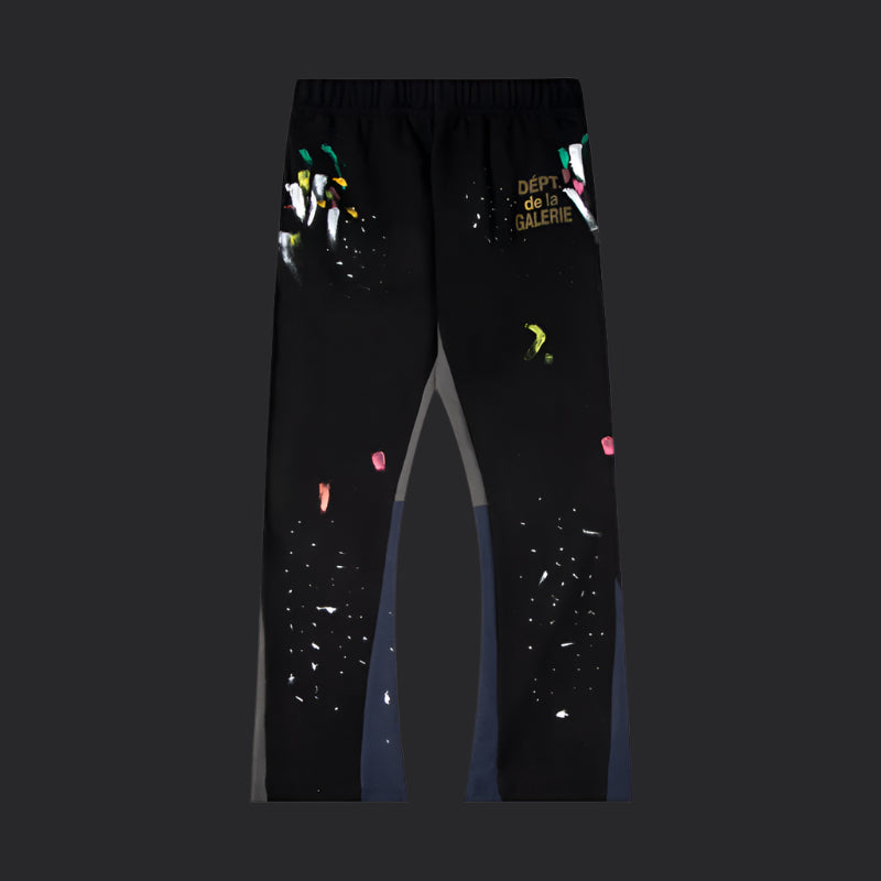 Dept de la Gallerie Baggy Sweats- Black