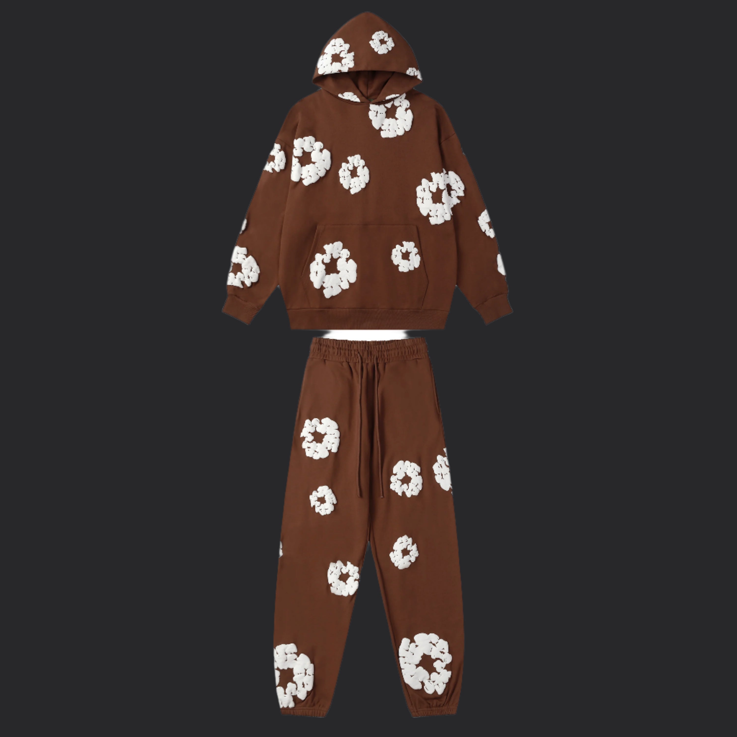 Denim Tears Tracksuit- Brown