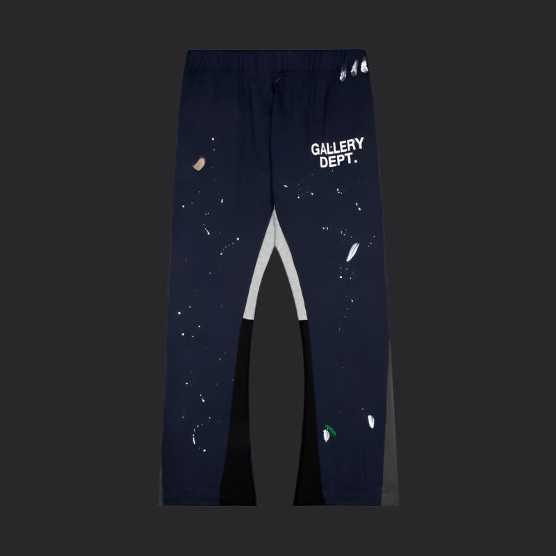 Gallery Dept Baggy Sweats- Navy Blue