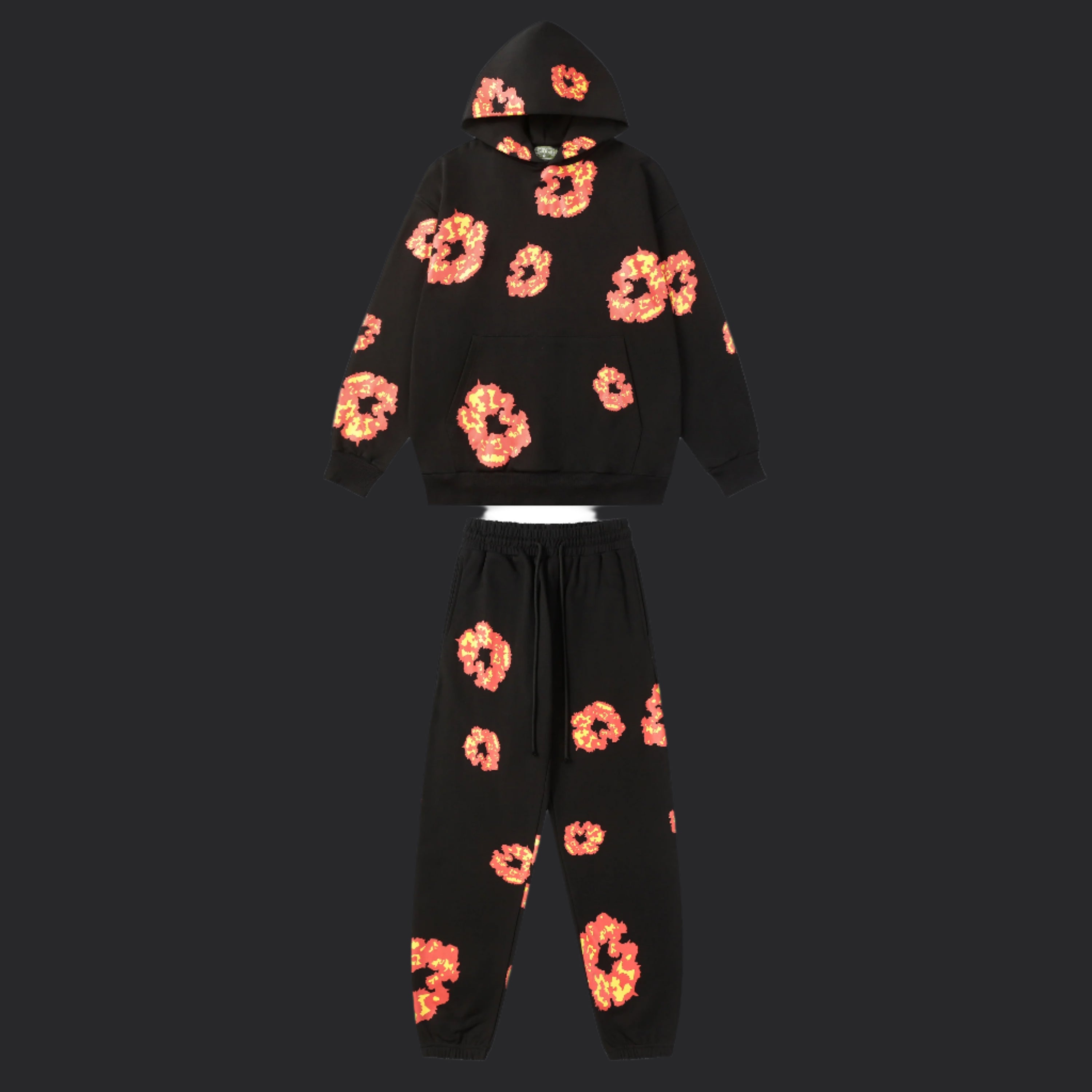 Denim Tears X Offset Tracksuit- Black