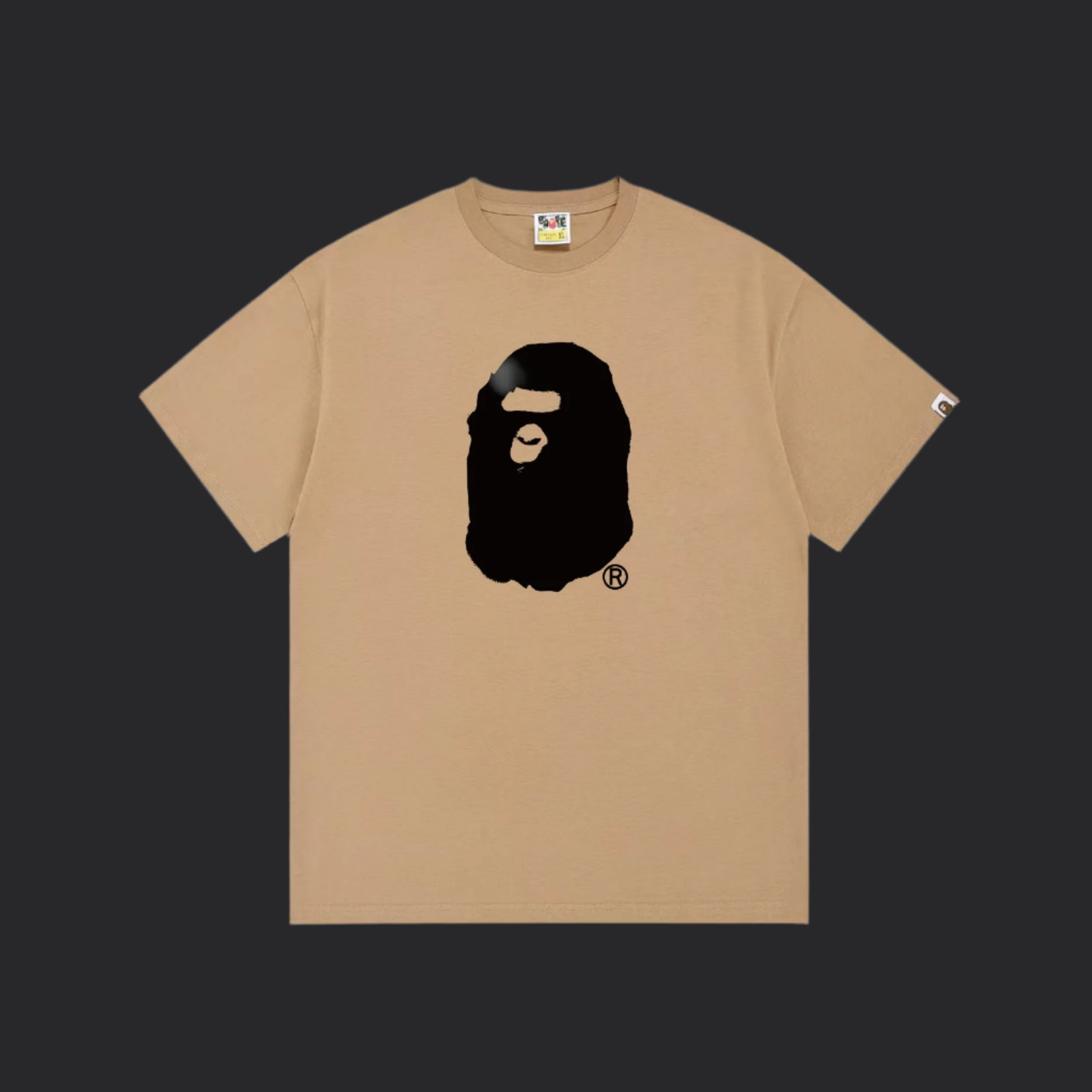 Bape T-Shirt- Brown