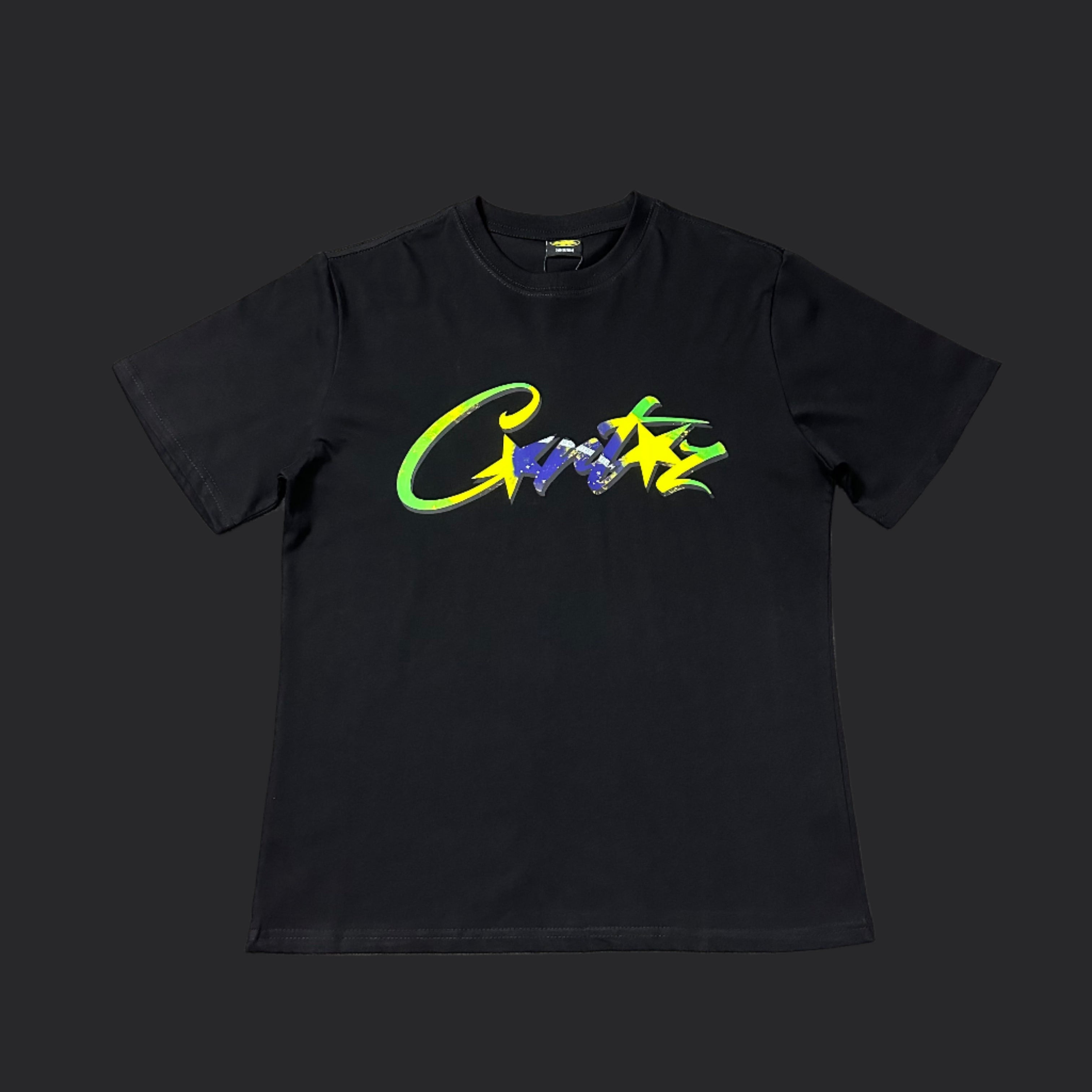 Corteiz Brazil Tee- Black