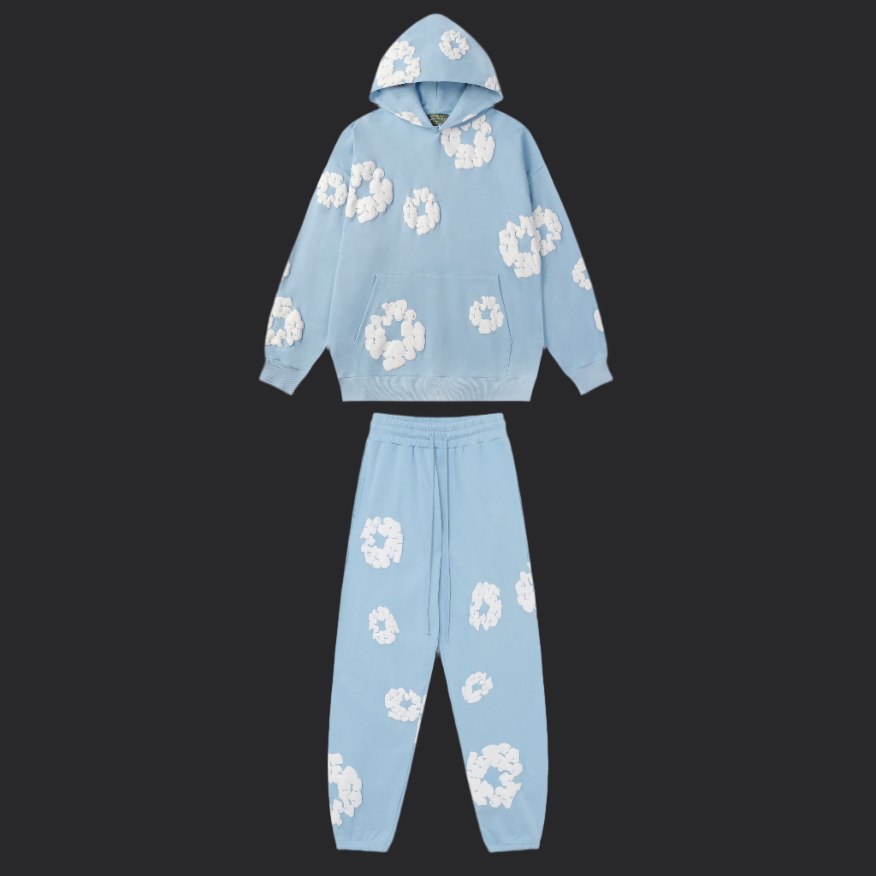 Denim Tears Tracksuit- Baby Blue