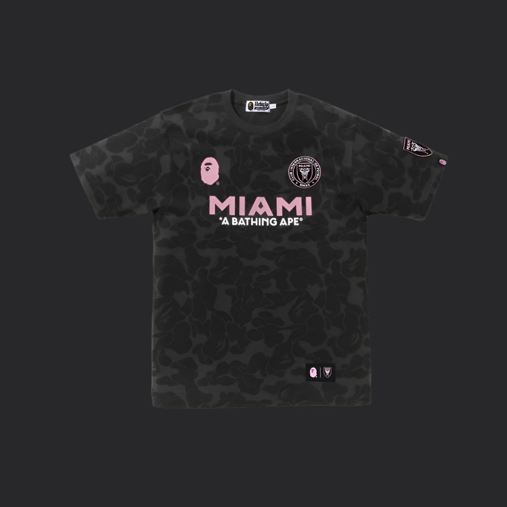 Bape X Inter Miami Jersey- Black