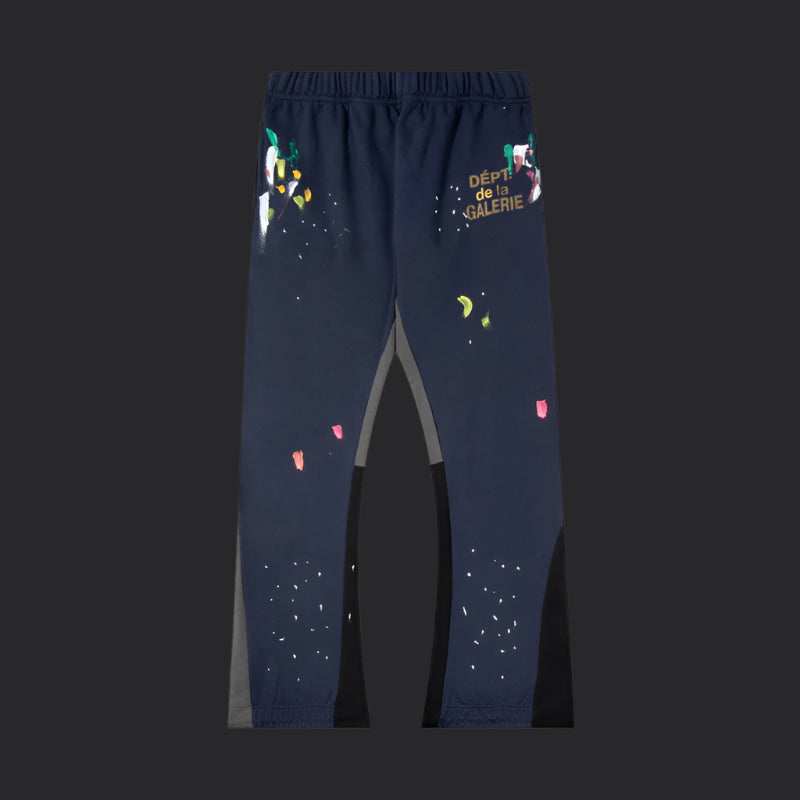 Dept de la Gallerie Baggy Sweats- Navy Blue