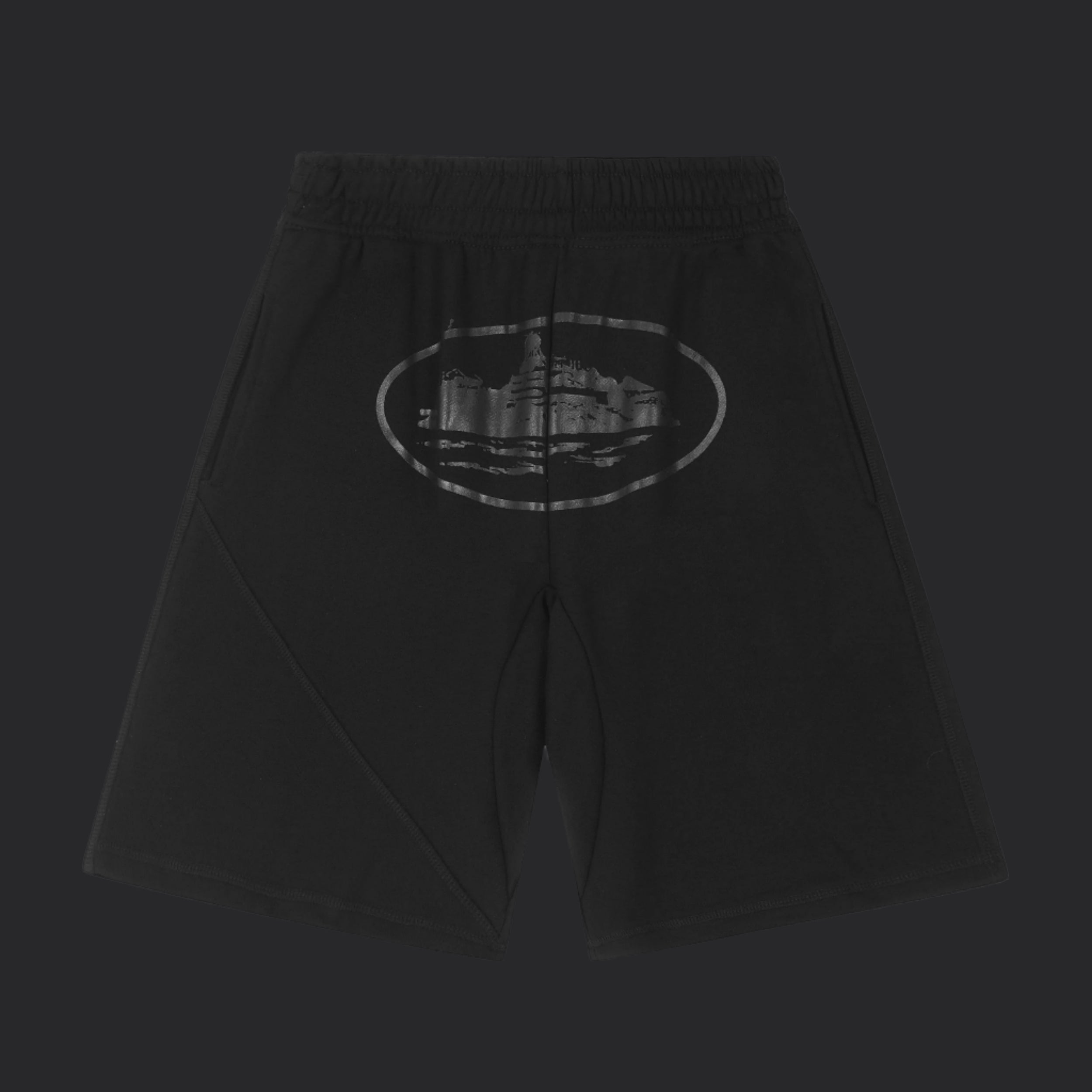 Corteiz Alcatraz Shorts- Black