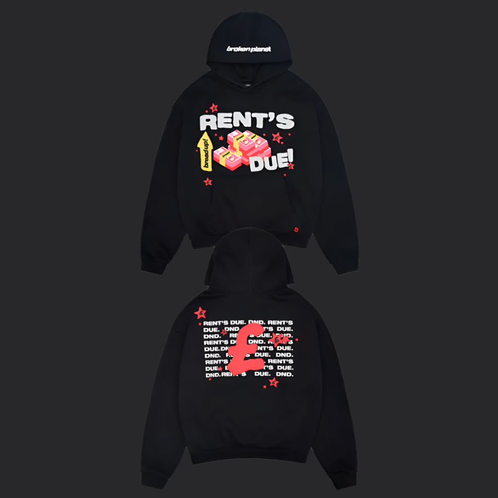 Nemzzz X Broken Planet "RENTS DUE" Hoodie