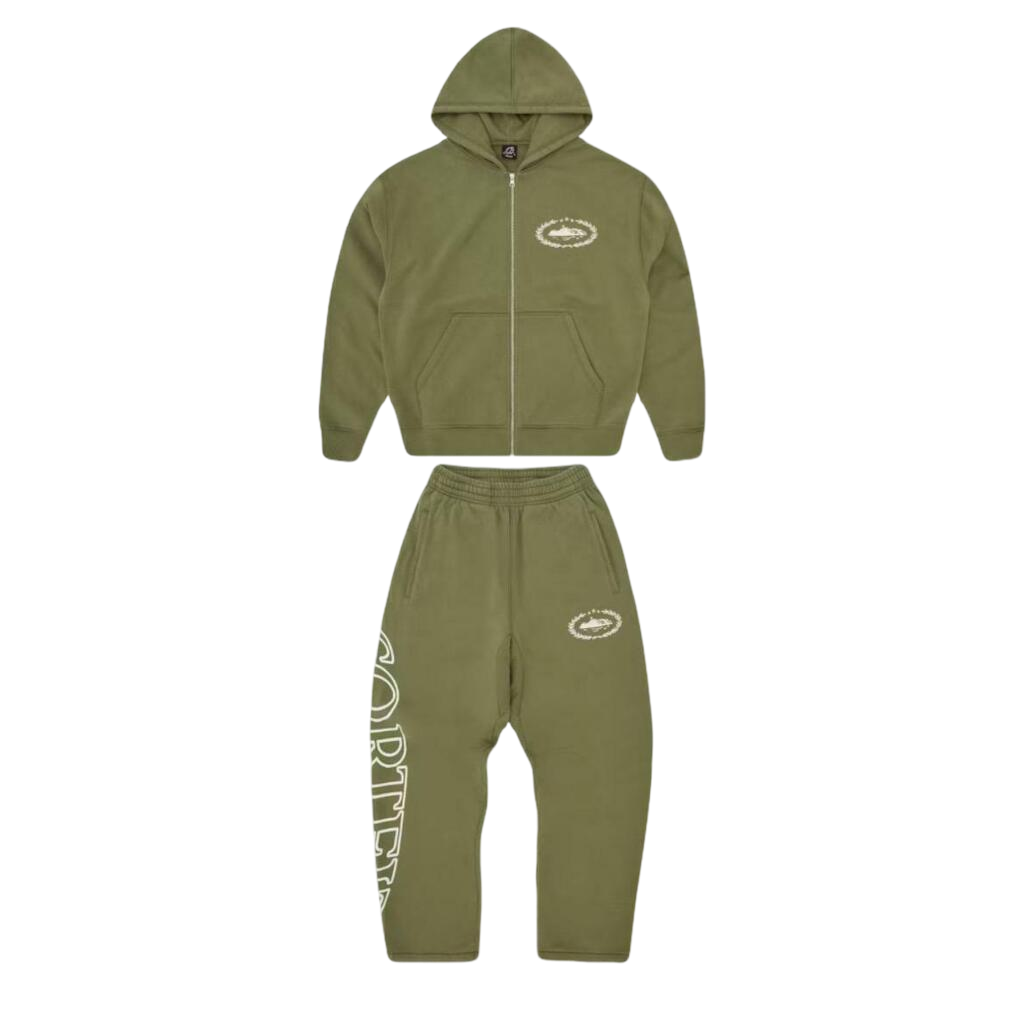 Corteiz Royale Superior Tracksuit- Green