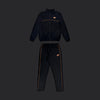 Syna World Logo Shell Tracksuit - Black / Rose Gold