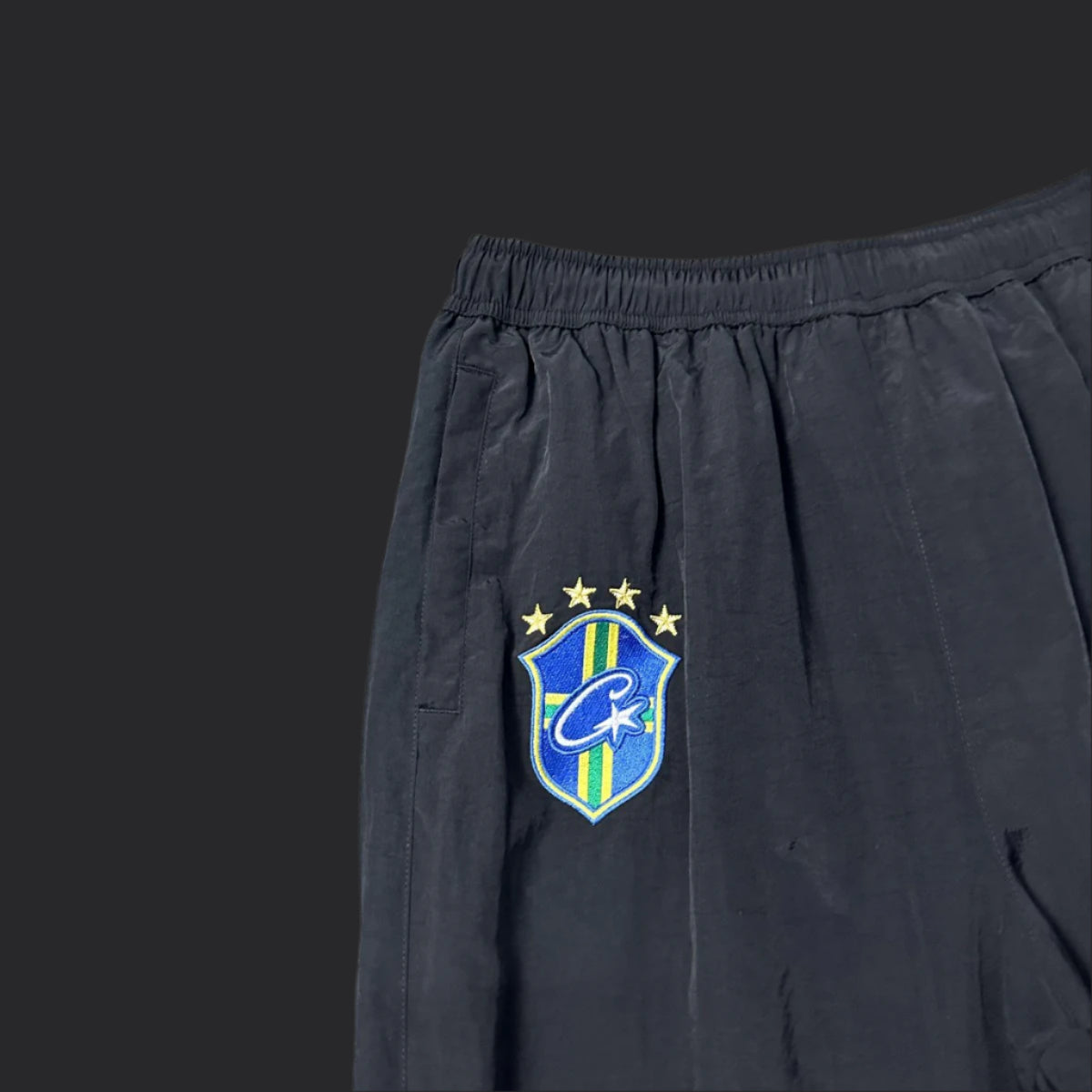 Corteiz Brazil Shuku Tracksuit- Black