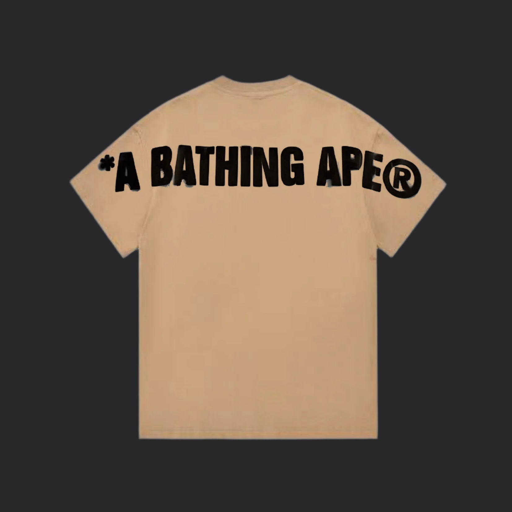 Bape T-Shirt- Brown