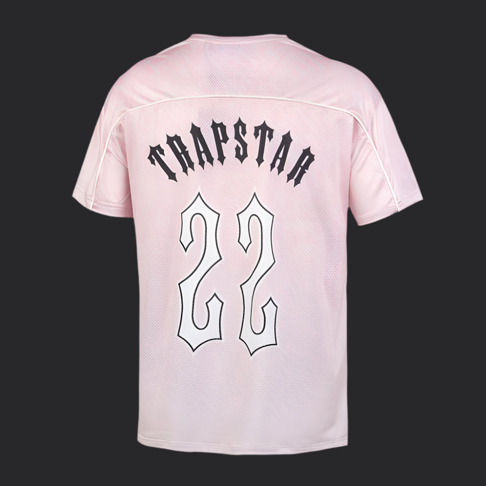Trapstar T Monogram Football Jersey- Pink