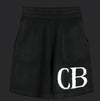 Cole Buxton CB Knitted Shorts- Black