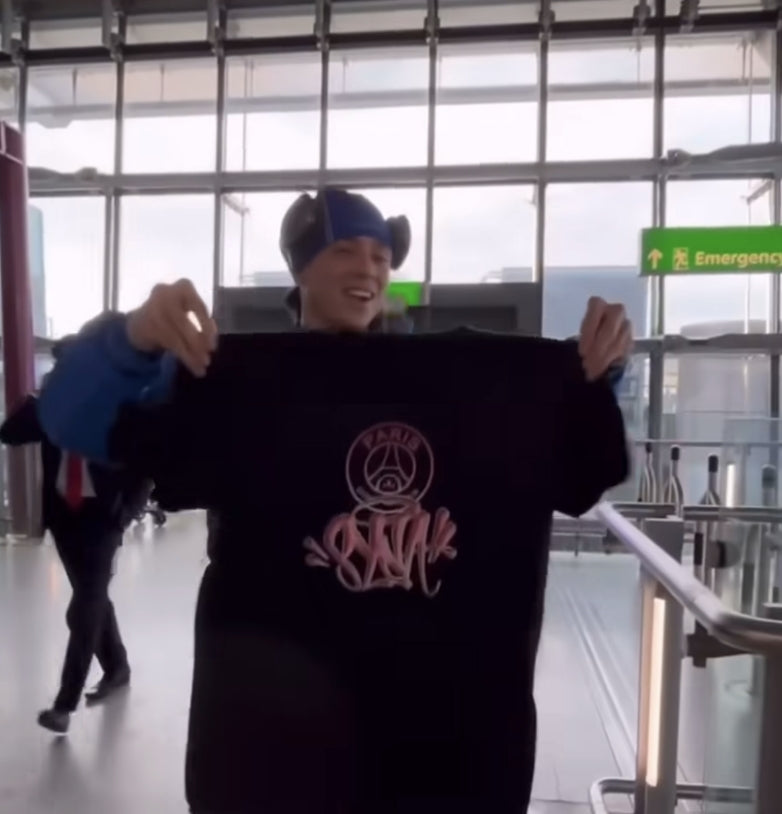 PSG X SynaWorld CentralCee Can't Rush Greatness Tee