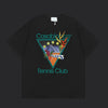 Casablanca Tennis T-Shirt- Black