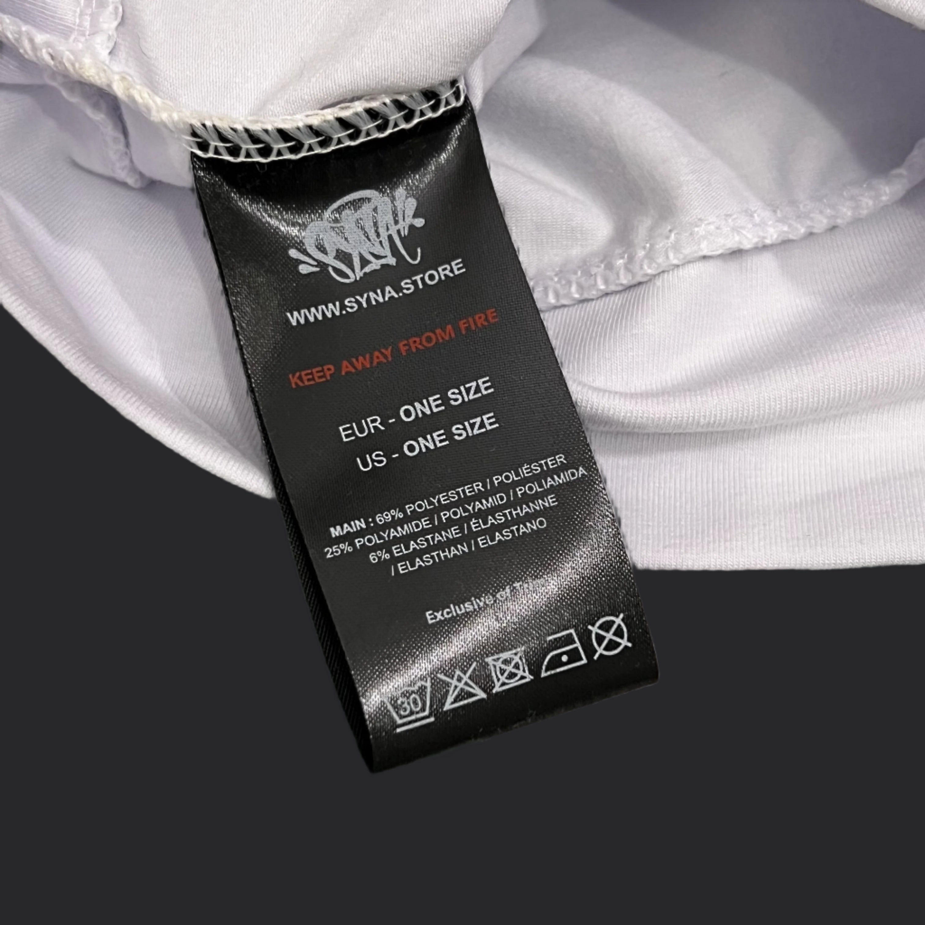 Syna World Skull Beanie- White/Black
