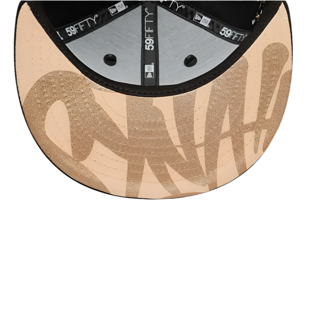 Syna World x New Era 9Fifty Snapback Cap - Black / Rose Gold