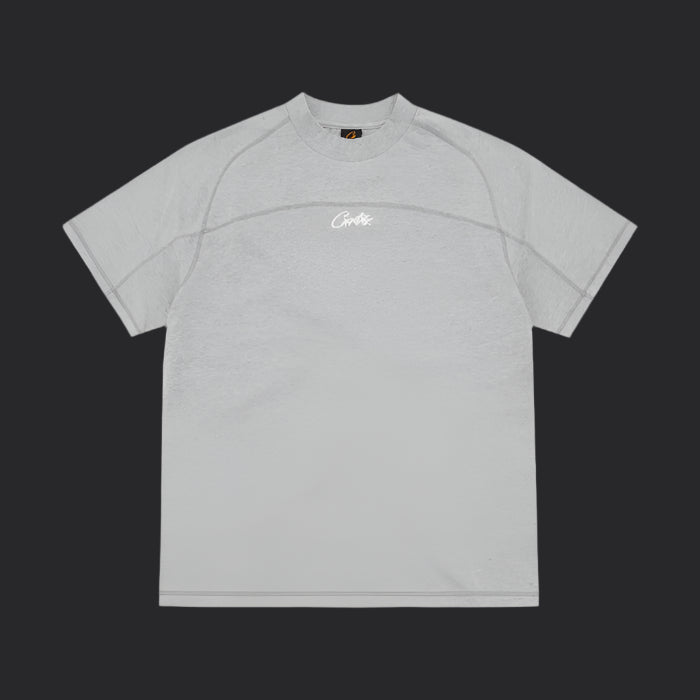 Corteiz HMP Panel Tee- Heather Grey