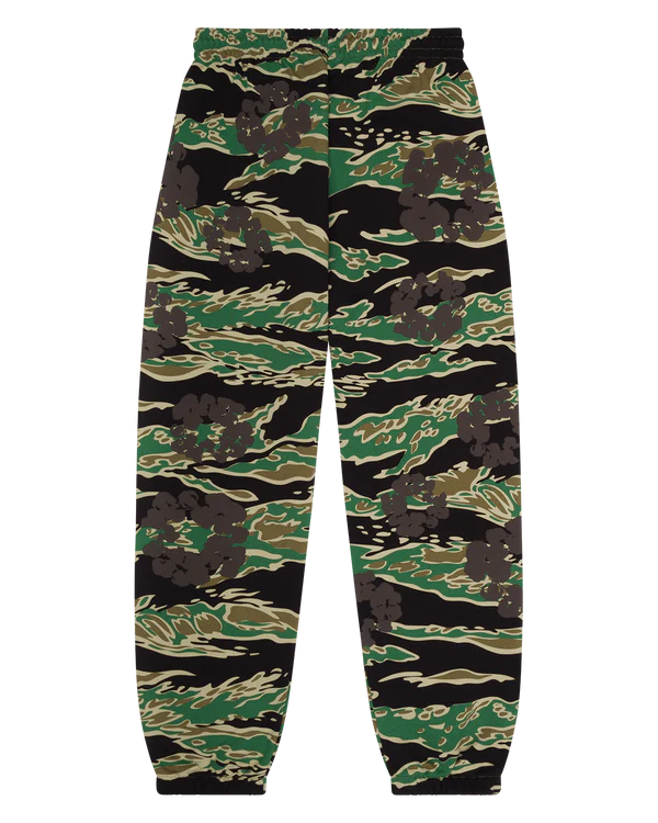 Denim Tears Green Camo Cotton Wreath Joggers