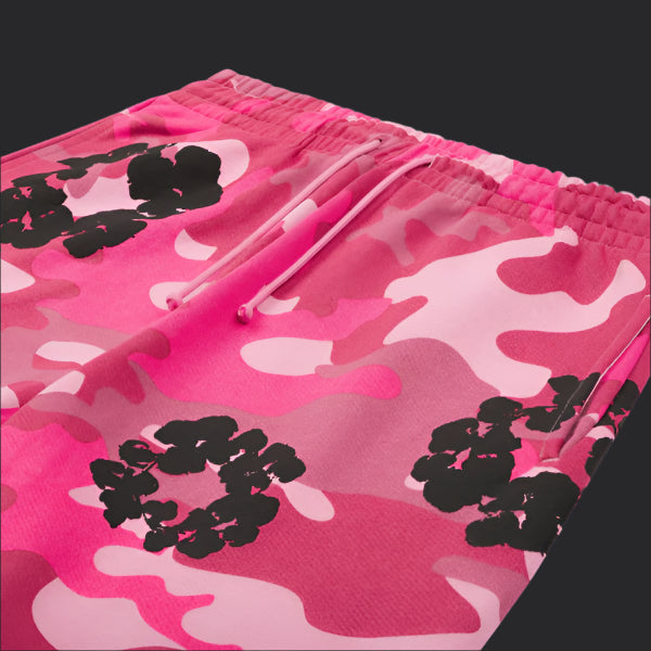 Denim Tears Pink Camo Cotton Wreath Joggers