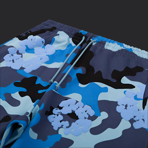 Denim Tears Blue Camo Cotton Wreath Joggers