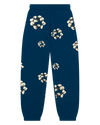 Denim Tears "Cactus Tears" Wreath Sweatpants- Navy