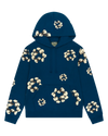 Denim Tears "Cactus Tears" Wreath Hoodie- Navy