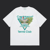 Casablanca Tennis T-Shirt- White