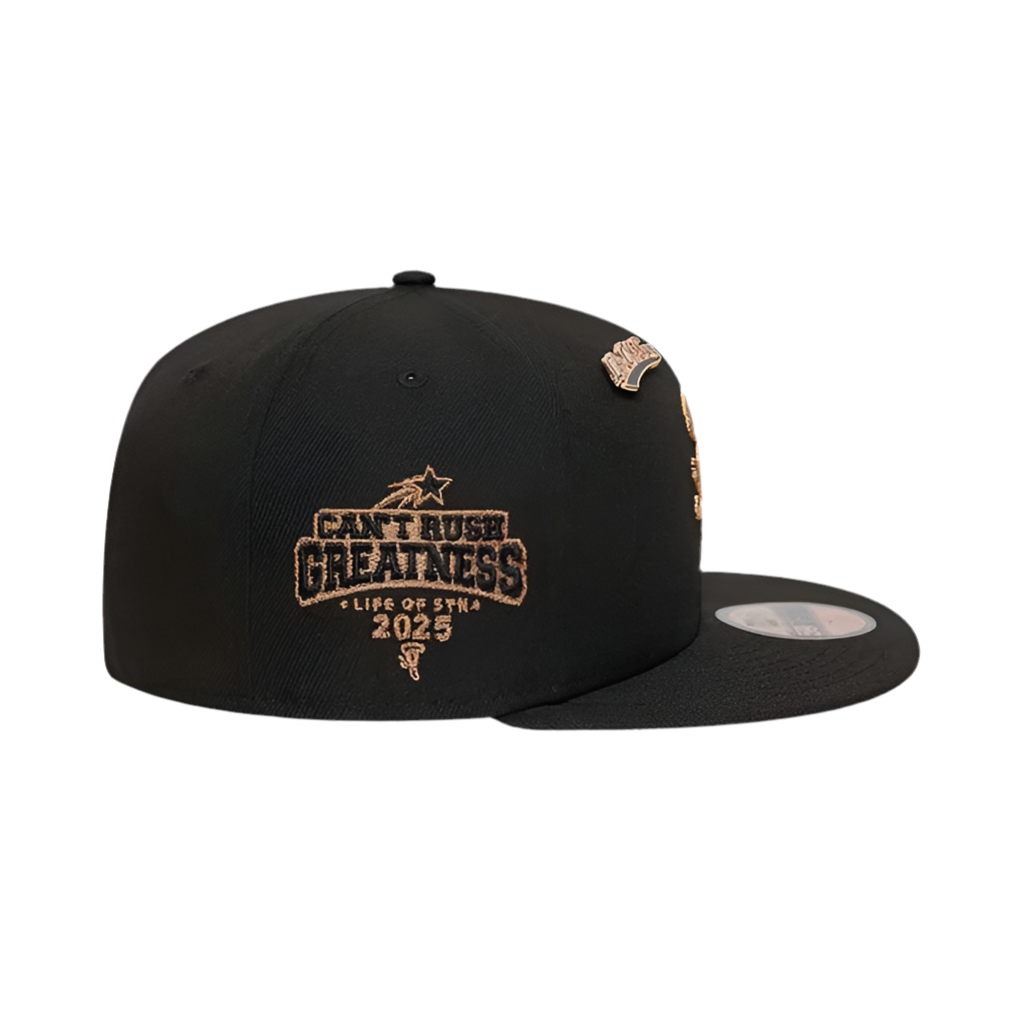 Syna World x New Era 9Fifty Snapback Cap - Black / Rose Gold