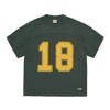 Corteiz HMP Mesh Panel Jersey- Forest Green