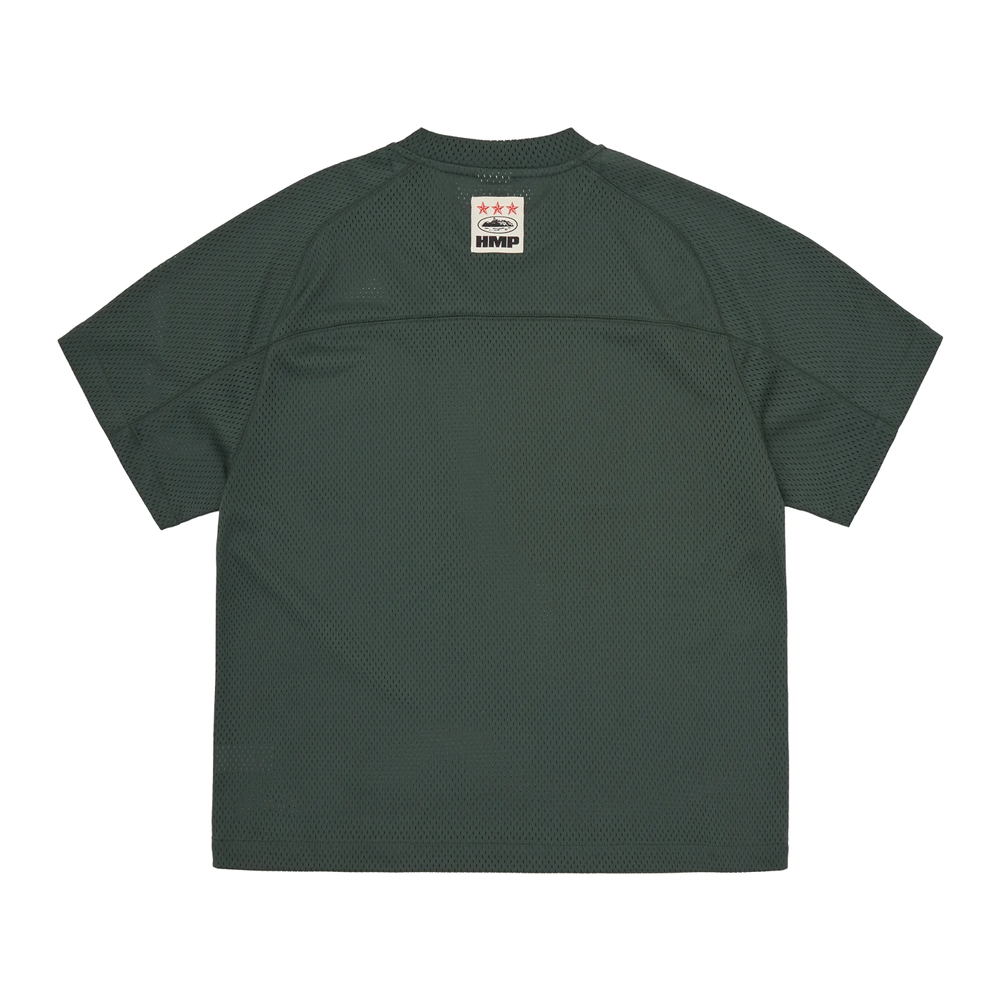 Corteiz HMP Mesh Panel Jersey- Forest Green