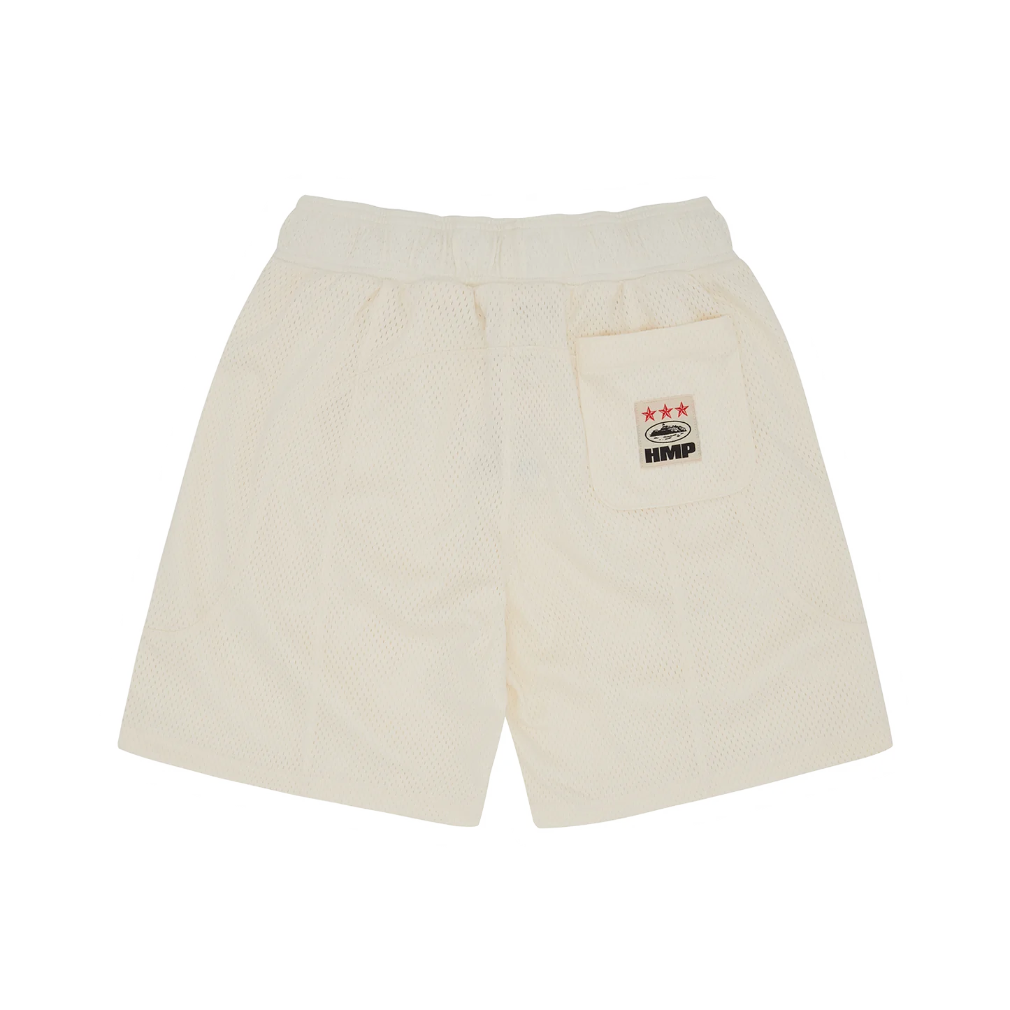Corteiz HMP Mesh Panel Shorts- Cream