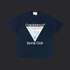 Casablanca Tennis T-Shirt- Navy Blue