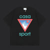 Casablanca Sport T-Shirt- Black