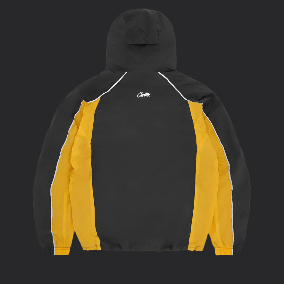 Corteiz Spring Jacket- Black/Yellow