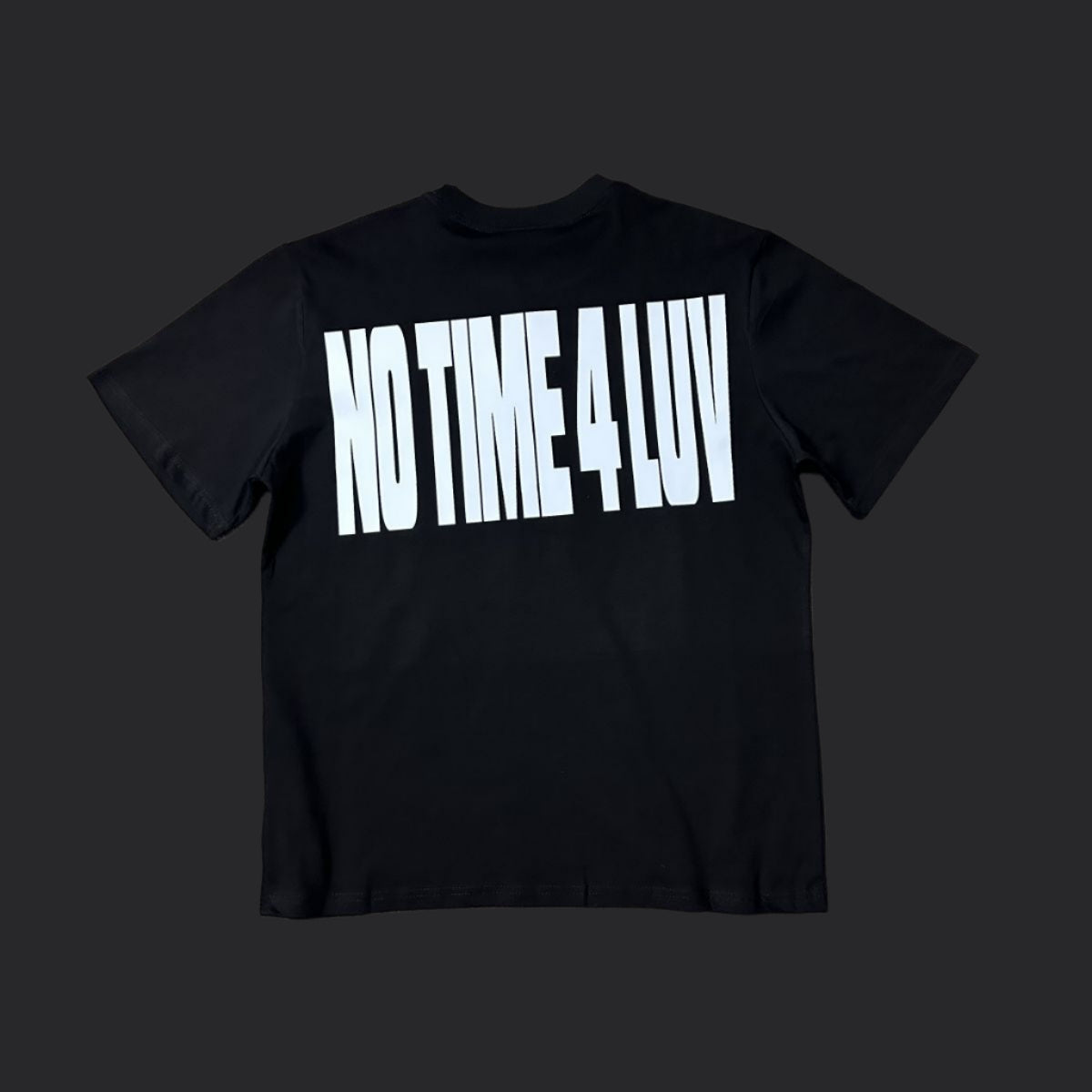 Corteiz "NO TIME 4 LUV" Tee- Black