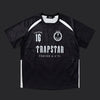 Trapstar London × Clavish Chapter 16 Football jersey- Black