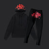 Syna World Logo Tracksuit- Black/Red