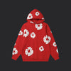 Denim Tears Hoodie- Red