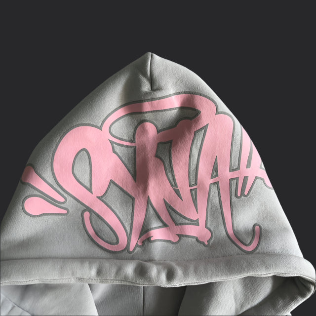 Syna World Tracksuit- Grey/Pink