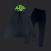 Syna World Logo Tracksuit- Black/Green