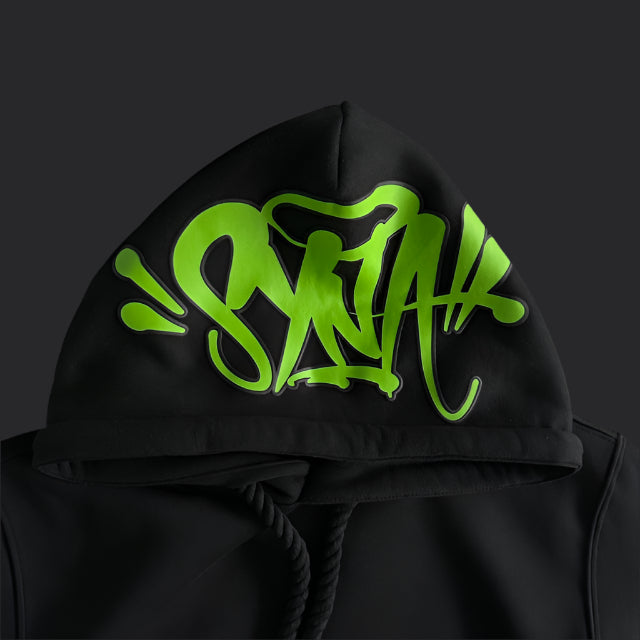 Syna World Logo Tracksuit- Black/Green