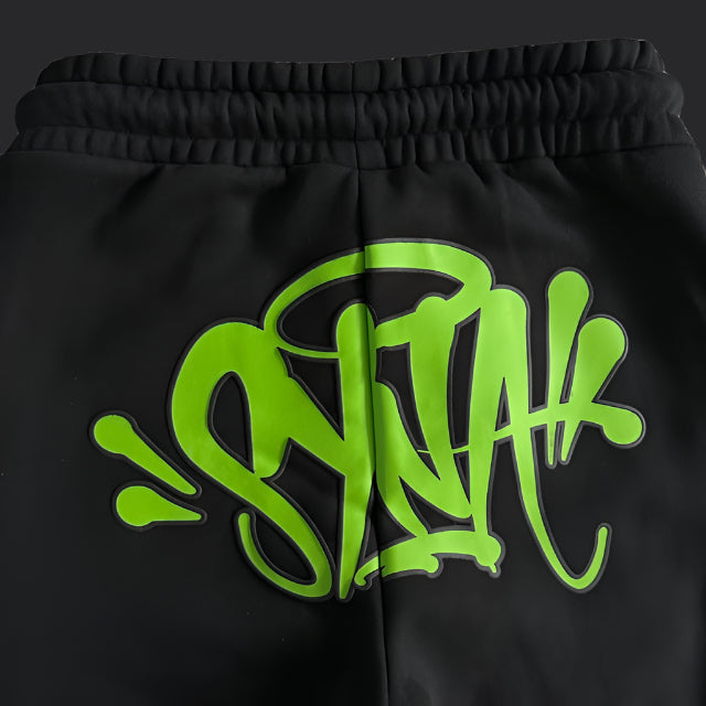 Syna World Logo Tracksuit- Black/Green