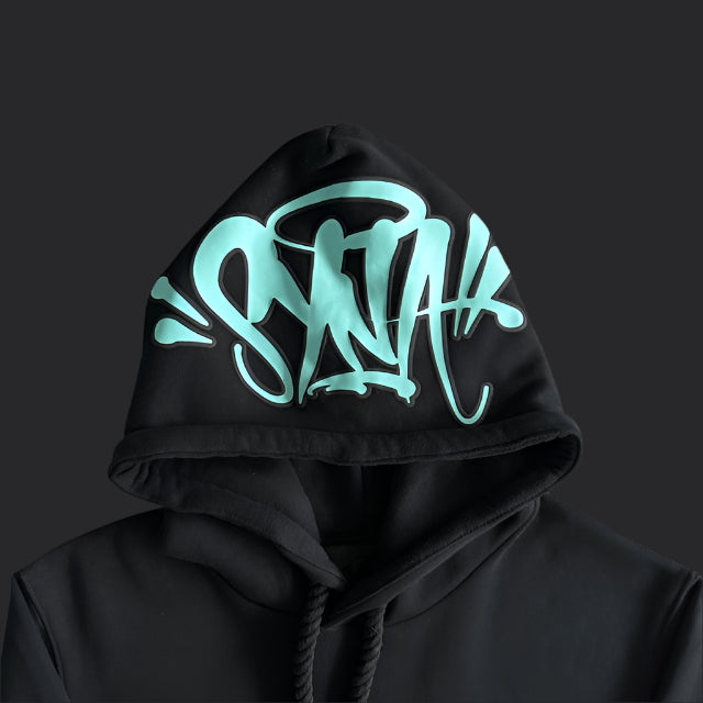 Syna World Logo Tracksuit- Black/Blue