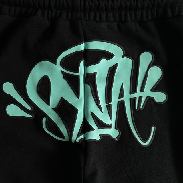 Syna World Logo Tracksuit- Black/Blue