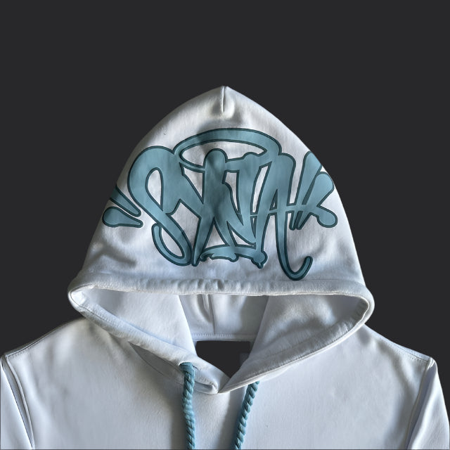 Syna World Logo Tracksuit- White/Blue