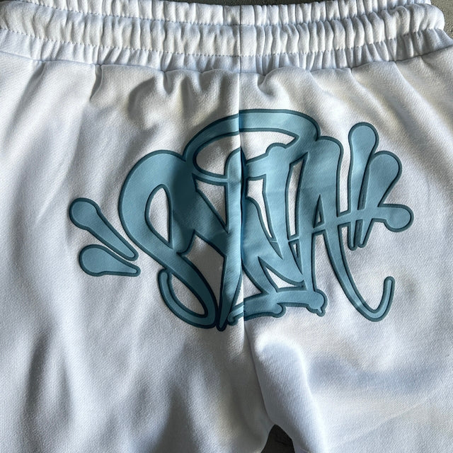 Syna World Logo Tracksuit- White/Blue